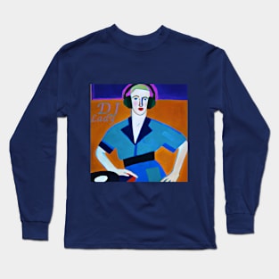 DJ Lady Long Sleeve T-Shirt